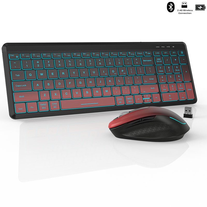 Gaming Keyboard And Mouse Combo Wireless - Combinazione di tastiera e Mouse Wireless