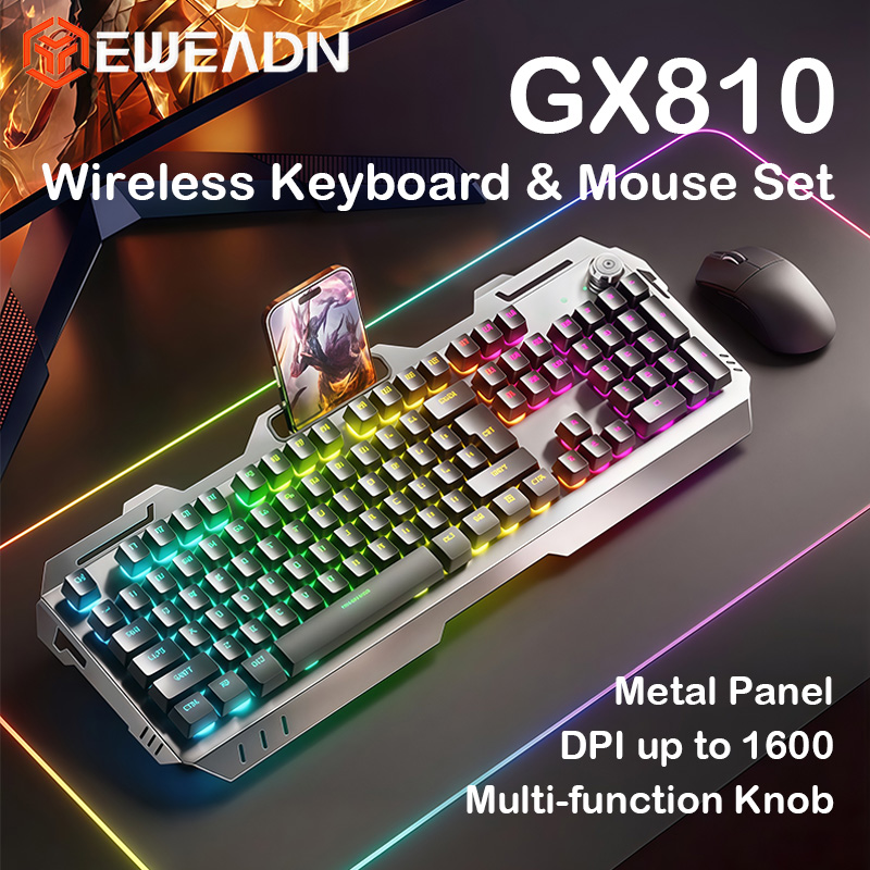 Gaming Keyboard Mouse And Headset Combo - EWEADN GX810 Combo tastiera e mouse