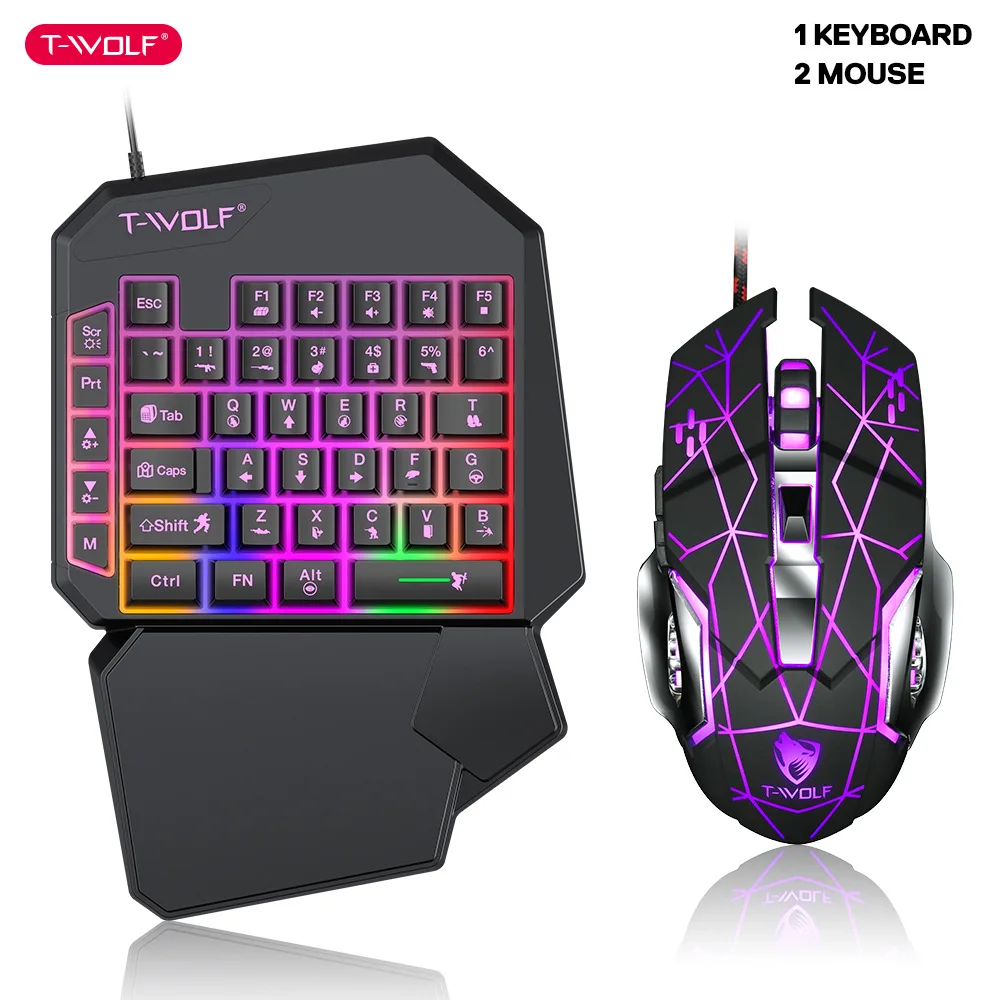 T-WOLF TF900 Set trono tastier - Gaming Keyboard Mouse And Headset Combo recensione e prezzo
