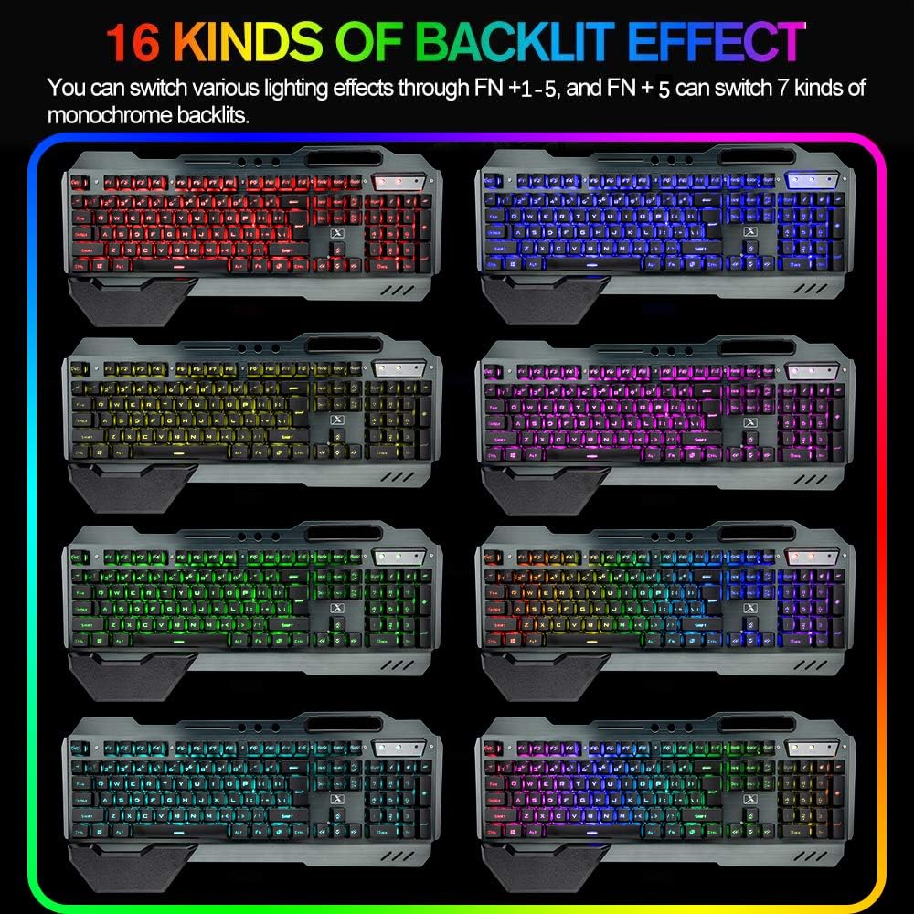 Combinazione tastiera e mouse  - Gaming Keyboard Mouse And Headset Combo recensione e prezzo