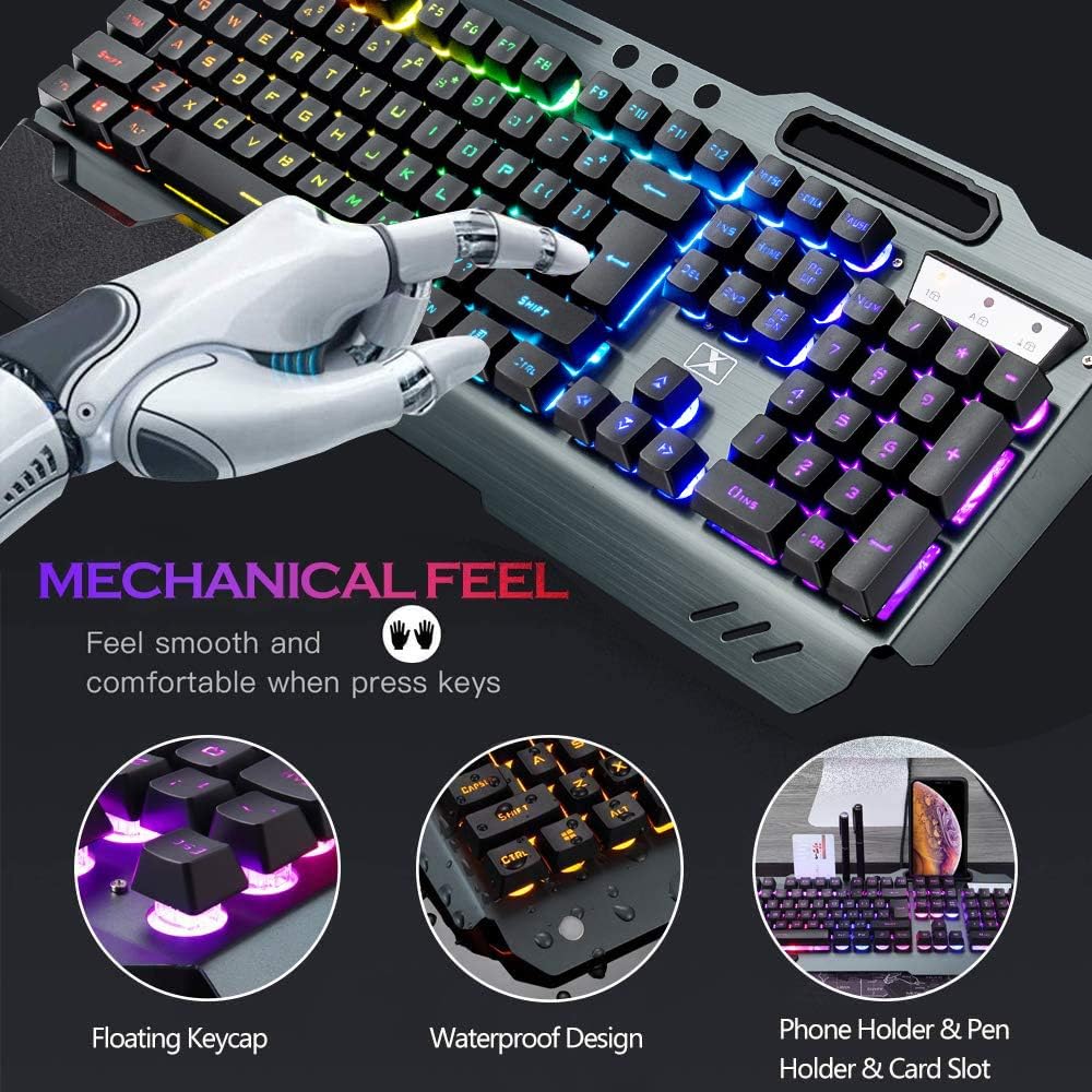 Combinazione tastiera e mouse  - Gaming Keyboard Mouse And Headset Combo recensione e prezzo