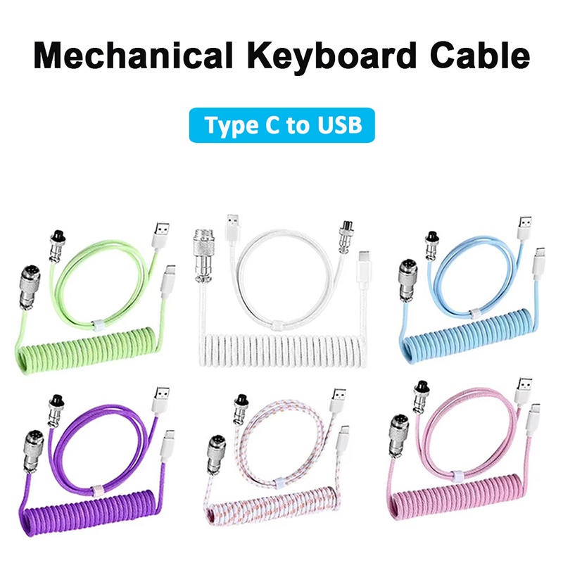 Cavo a spirale per tastiera me - Coiled Usb Cable recensione e prezzo