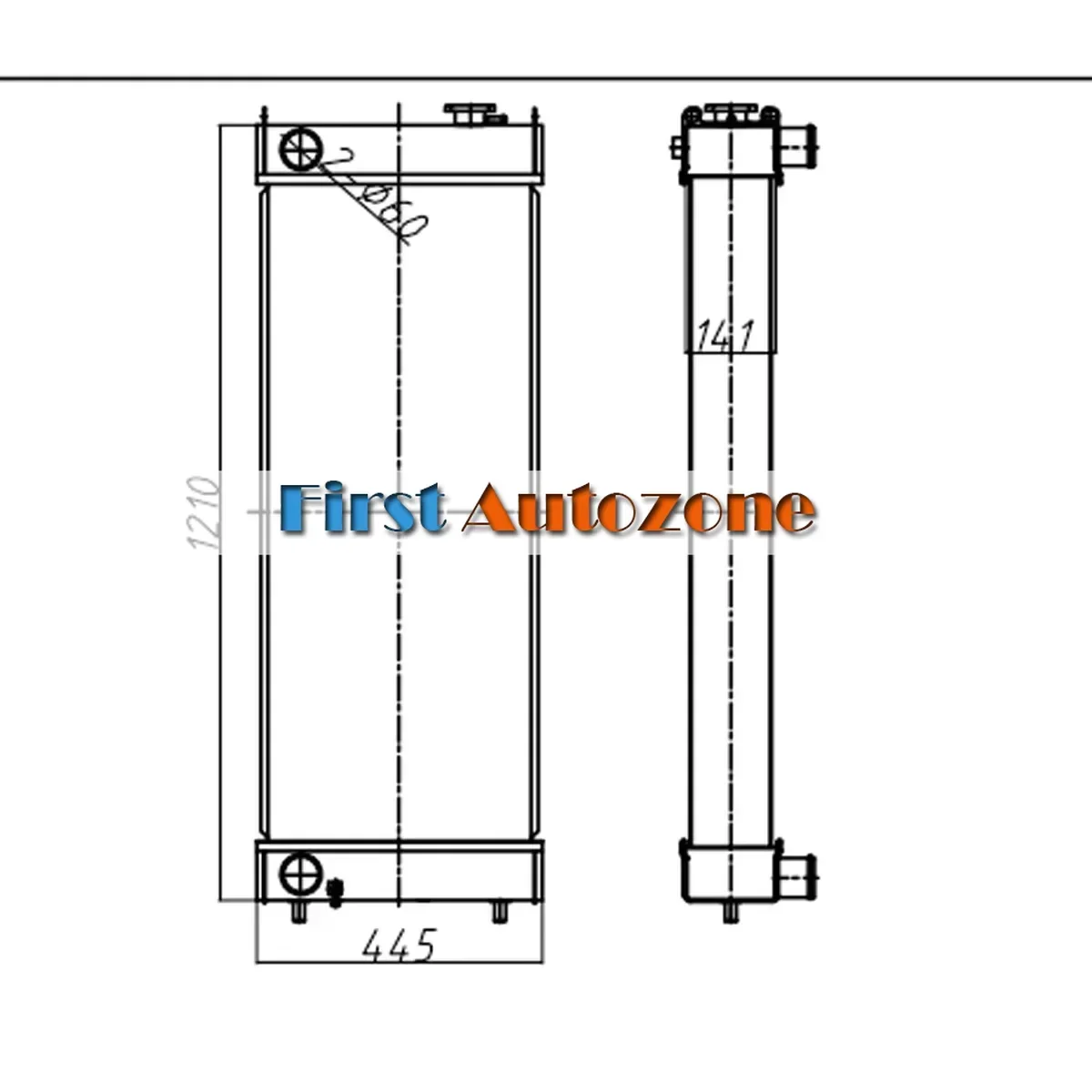 Radiatore Serbatoio Acqua LN00 - Aluminum Case 65 recensione e prezzo