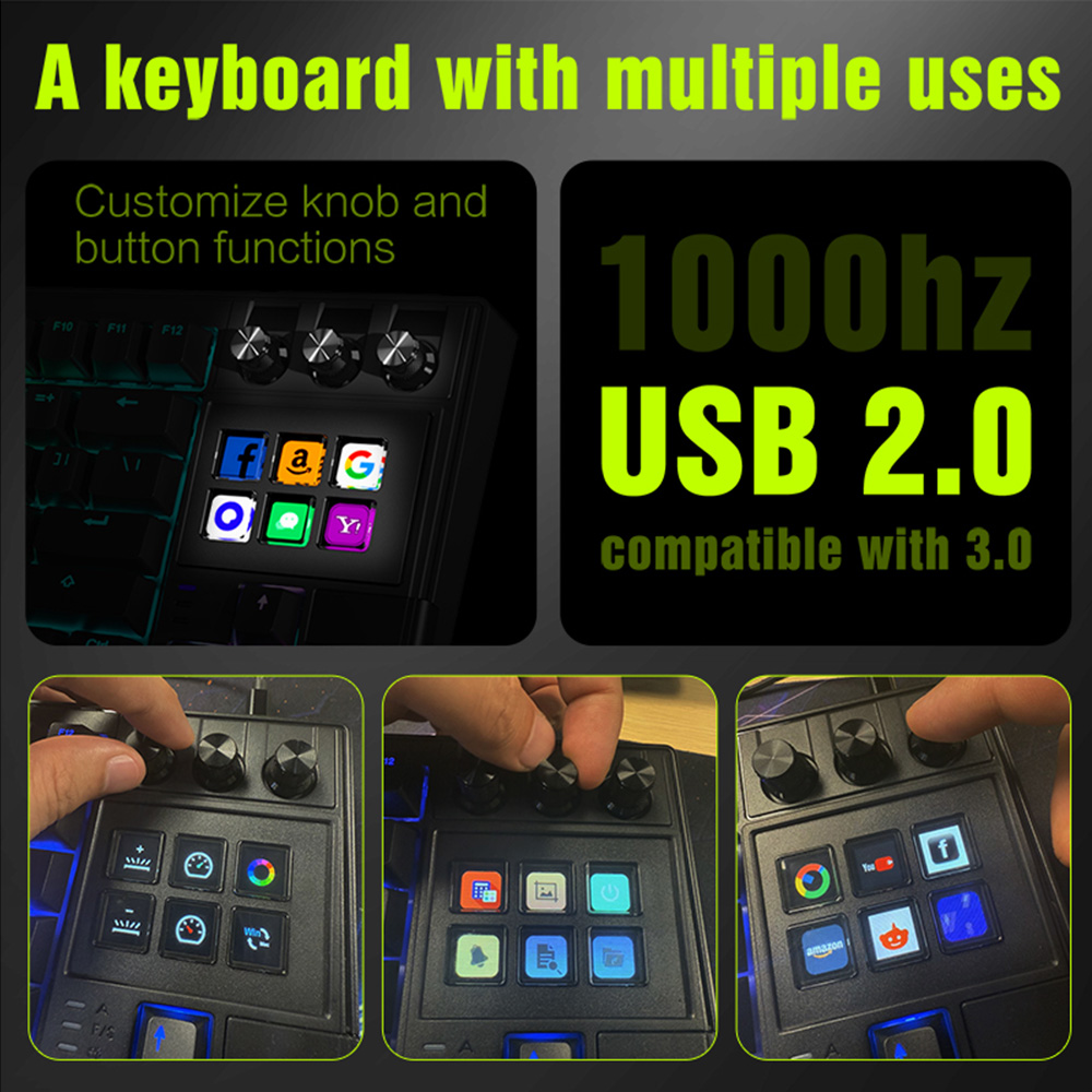 MRSVI K1 PRO Visual LCD AI Tas - Keyboard Gaming Mac recensione e prezzo