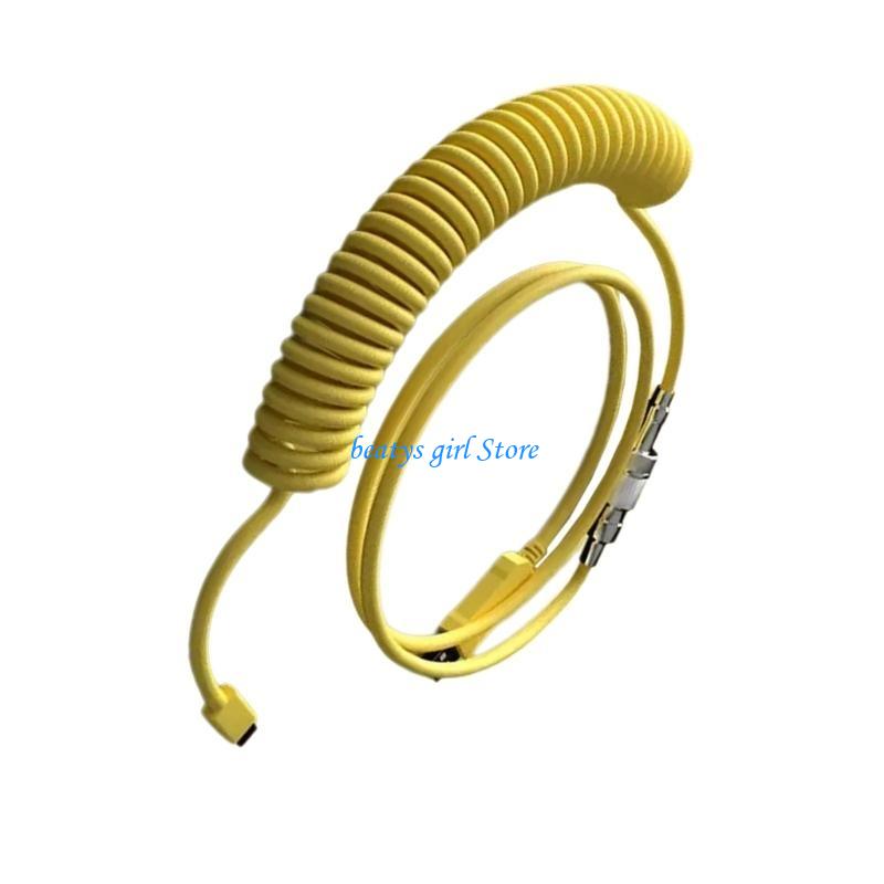 Cavo USB tipo C a spirale C7AB - Coiled Usb Cable recensione e prezzo